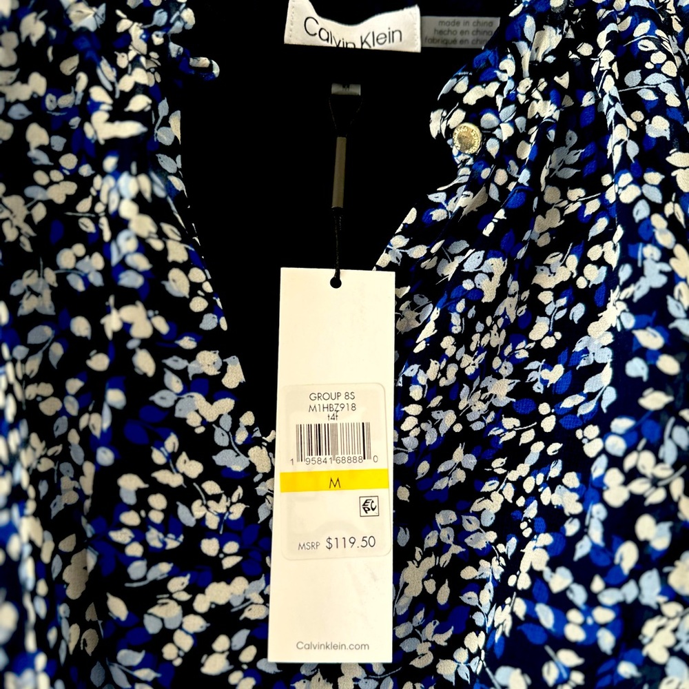 Calvin Klein wrap dress